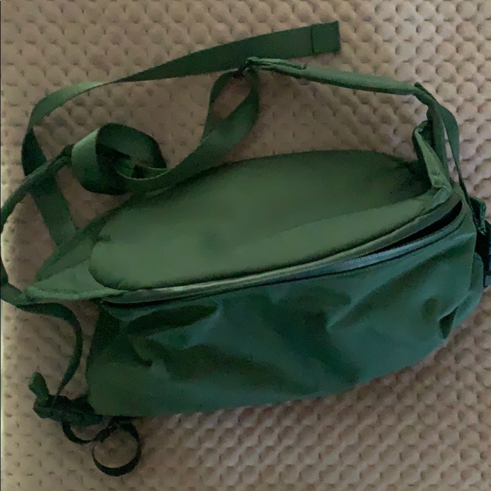 Lululemon All Hours Algae Green Belt Bag